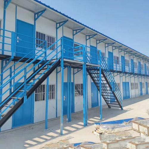 彩钢钢结构活动板房 工地临建的高效之选与材料解析